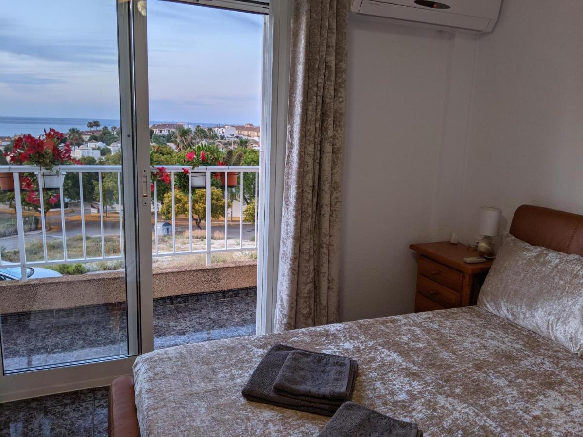 הוילה El Puerto de Mazarrón Sunrise Den, A Pie De Playa, Vista Al Mar Y Piscina מראה חיצוני תמונה