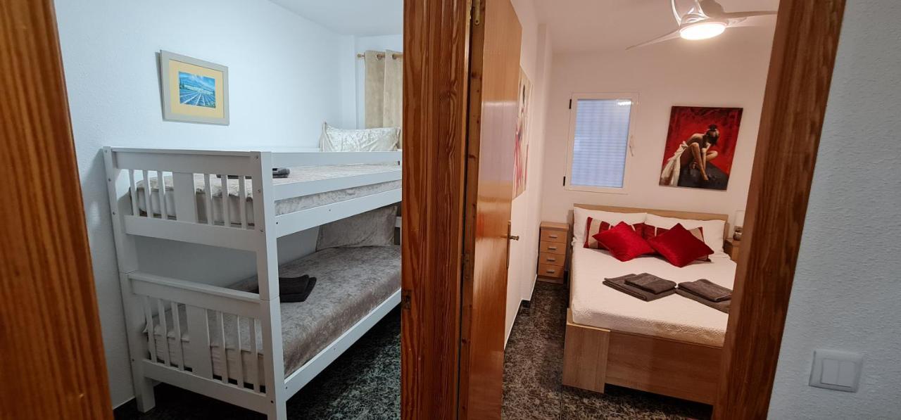 הוילה El Puerto de Mazarrón Sunrise Den, A Pie De Playa, Vista Al Mar Y Piscina מראה חיצוני תמונה