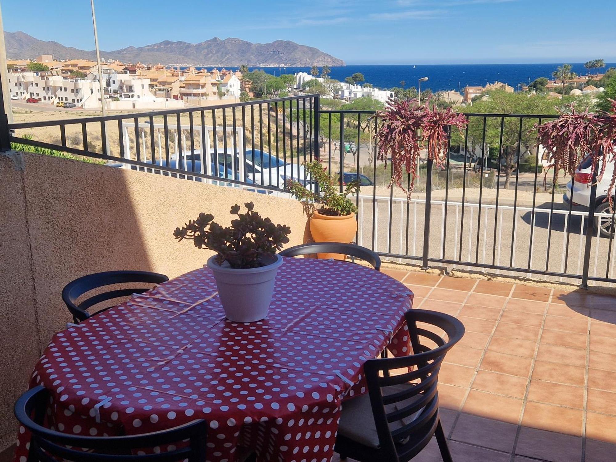 הוילה El Puerto de Mazarrón Sunrise Den, A Pie De Playa, Vista Al Mar Y Piscina חדר תמונה