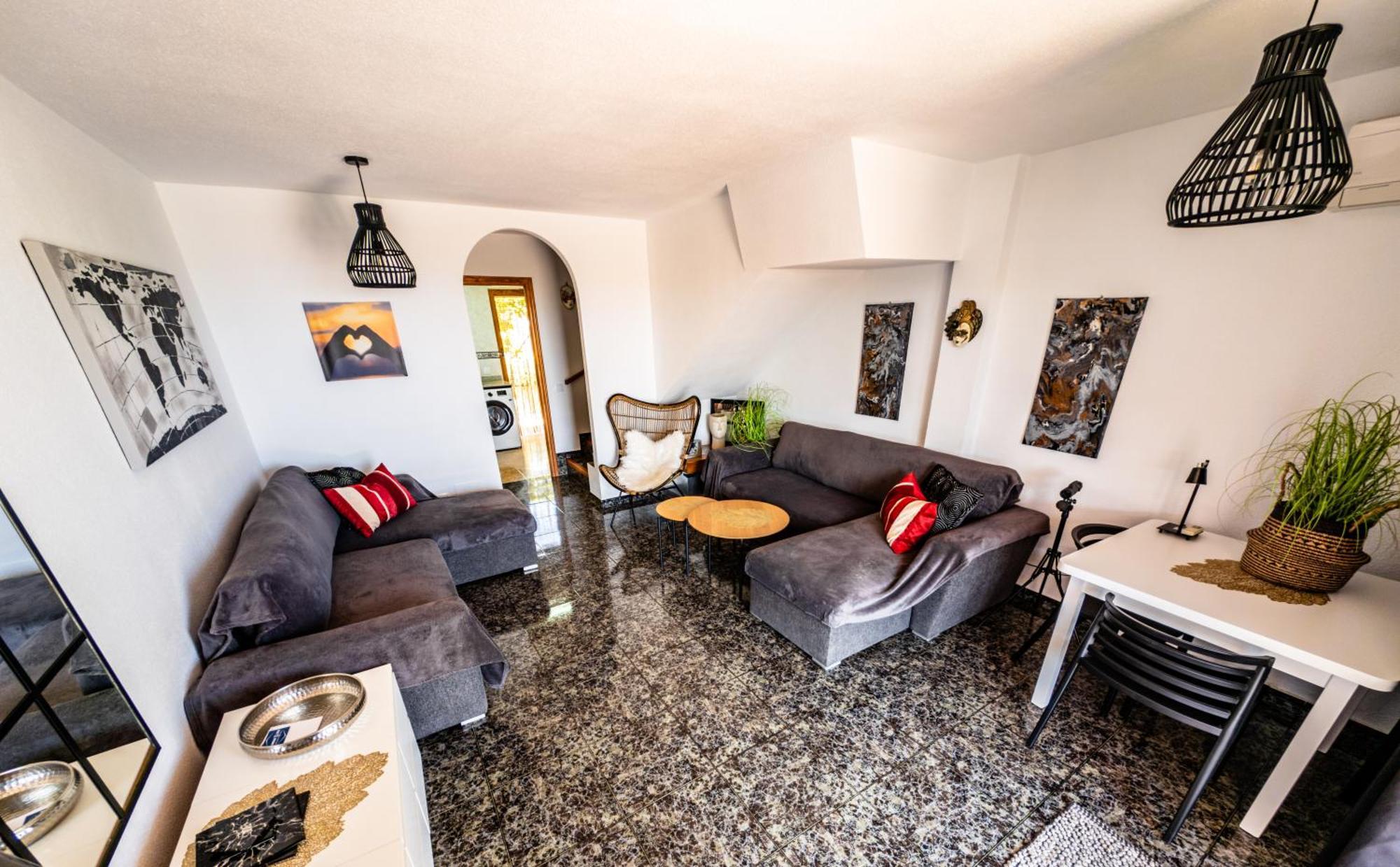 הוילה El Puerto de Mazarrón Sunrise Den, A Pie De Playa, Vista Al Mar Y Piscina מראה חיצוני תמונה