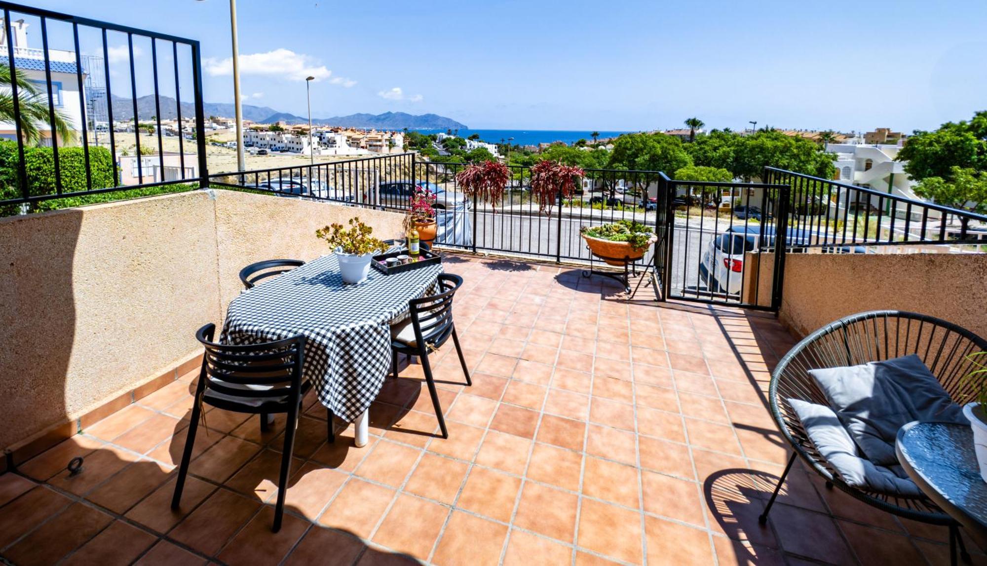הוילה El Puerto de Mazarrón Sunrise Den, A Pie De Playa, Vista Al Mar Y Piscina מראה חיצוני תמונה